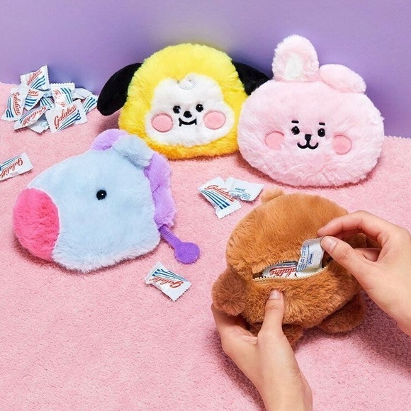 LINE FRIENDS BT21 BTS Official Baby Chimmy Flat Small Pouch Coin Purse P… - Picture 9 of 9
